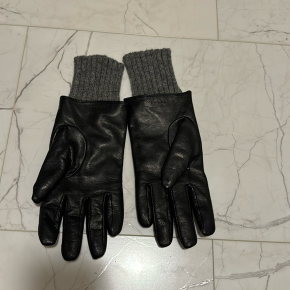 sandro quilted leather gloves - Picture 4 of 7